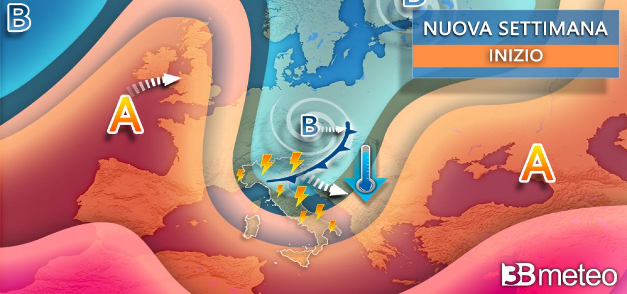 Dopo il picco di caldo di questo weekend, calano le temperature | METEO