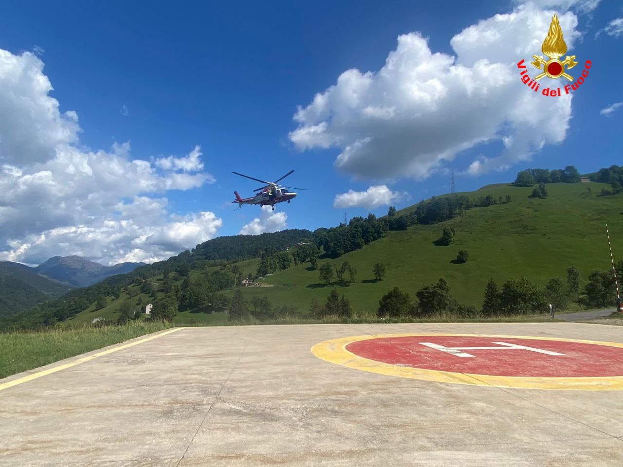 Bloccata sul Resegone: escursionista salvata dai Vigili del Fuoco