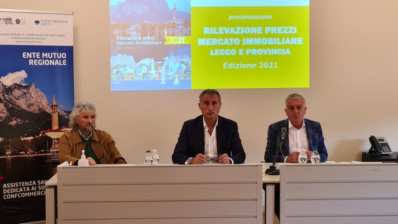 Mercato immobiliare a Lecco: prezzi stabili rispetto al 2020, ma il volume delle compravendite vola