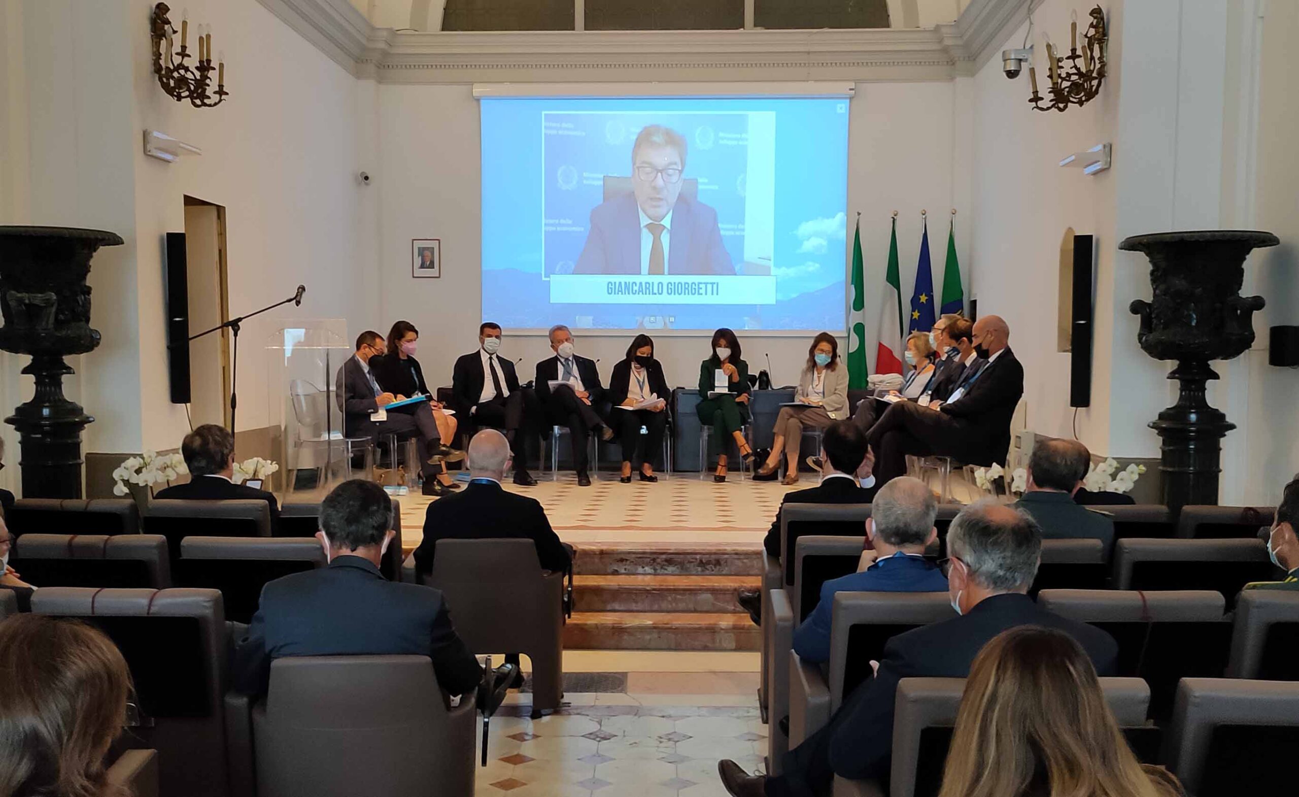 GIORNATA FINALE DEL 66° CONVEGNO DI STUDI AMIMNISTRATIVI, 18 SETTEMBRE 2021, INTERVENTO ONLINE DEL MINISTRO GIANCARLO GIORGETTI