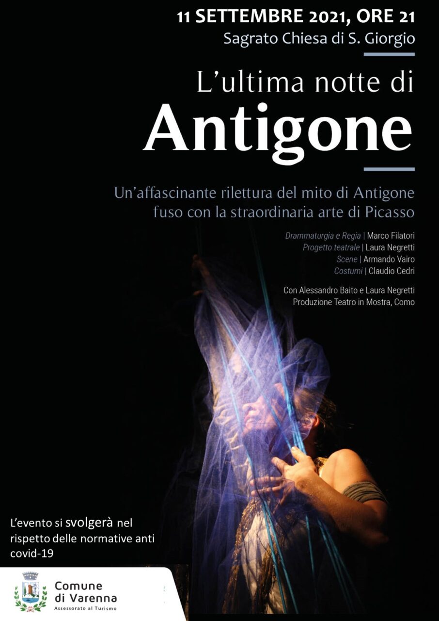 Grandi emozioni per lo spettacolo di “L’ultima notte di Antigone”