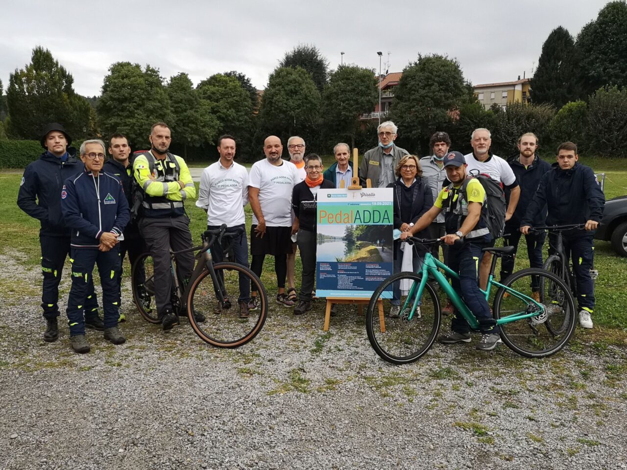 PedalAdda: nonostante il maltempo coraggiosi in bici sull’alzaia