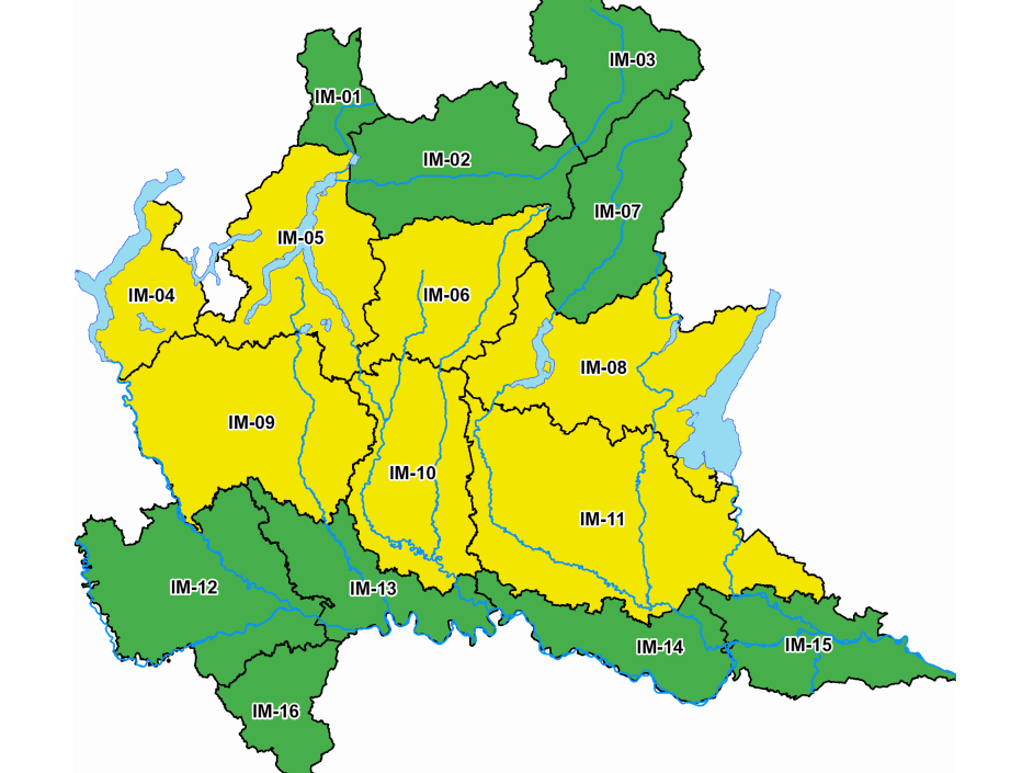 Meteo in peggioramento: allerta gialla sul Lecchese