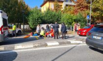 Oggiono, 13enne investito sulle strisce FOTO