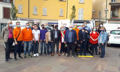 Oggiono: inaugurate le auto degli imprenditori locali ad Auser e Comune