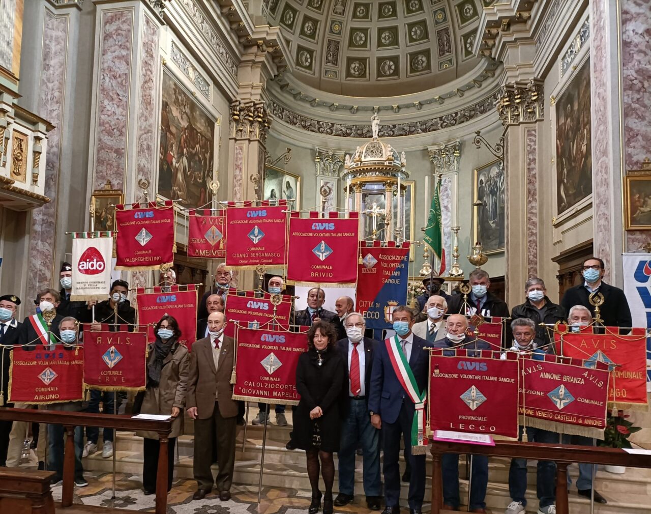 Celebrata la Giornata del donatore: l’Avis ringrazia e premia i volontari