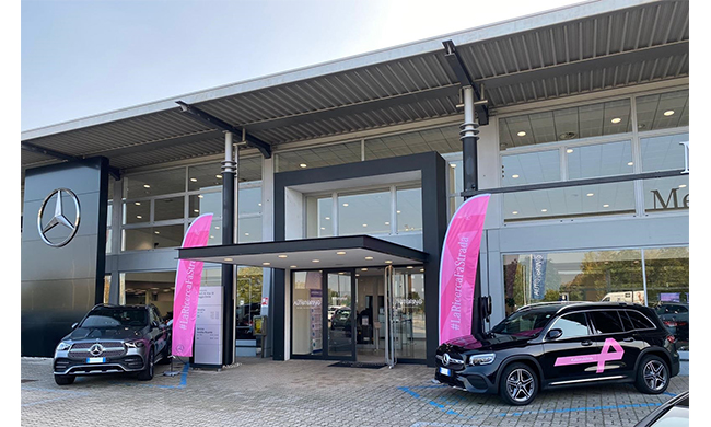 #LARICERCAFASTRADA con i test drive Autotorino e Mercedes-Benz
