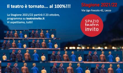 Spazio Teatro Invito riparte al 100% con la nuova stagione 2021/22