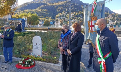 4 novembre: a Lecco inaugurato il cippo dedicato al Milite Ignoto