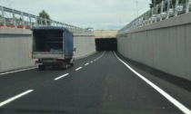 Da stasera fino a giovedì chiude per lavori il tunnel di Monza sulla Statale 36 (ma solo in orario notturno)