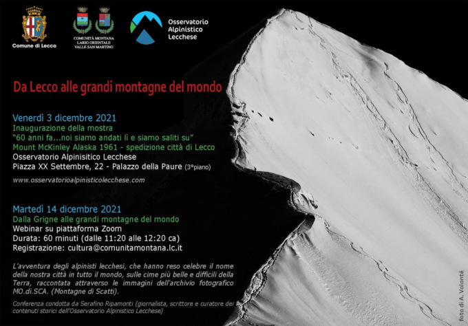 Da Lecco alle grandi montagne del mondo: prossimi appuntamenti