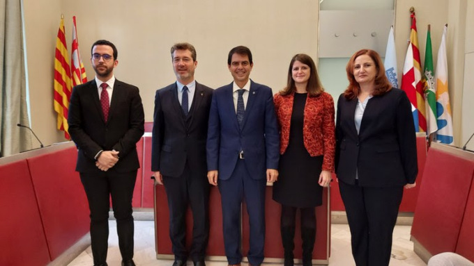 Il Comune di Lecco in visita alla città gemella spagnola Igualada
