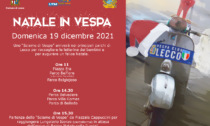 Domenica a Lecco... Natale in Vespa