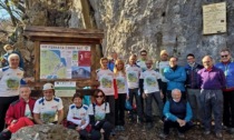 Inaugurata la Ferrata del Corno Rat rimessa a nuovo dall’Osa Valmadrera