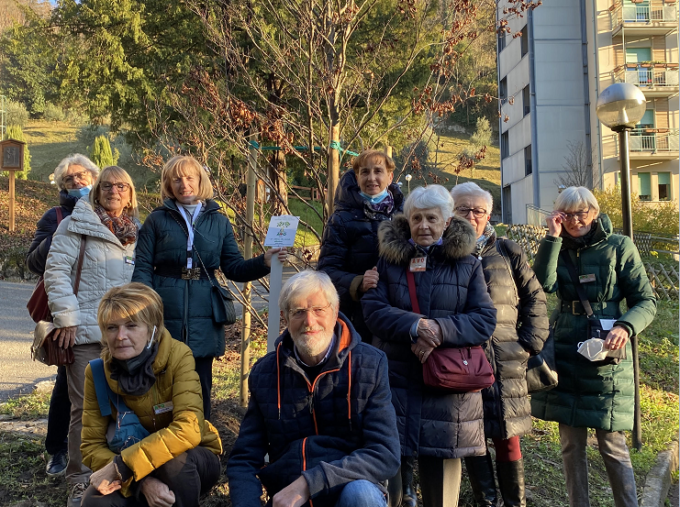 Donato agli Airoldi e Muzzi  un faggio come segno di resilienza nella pandemia