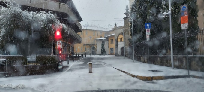Neve a Galbiate