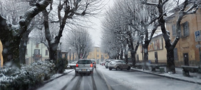 Neve a Galbiate