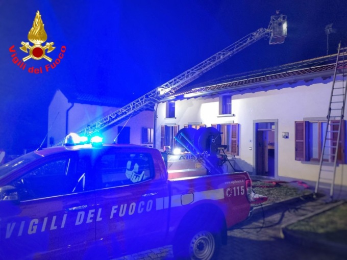 incendio tetto