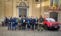 Santa Barbara, i Vigili del Fuoco di Lecco in festa