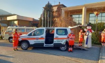 Volontari di Calolziocorte, inaugurato un nuovo mezzo attrezzato per il trasporto disabili