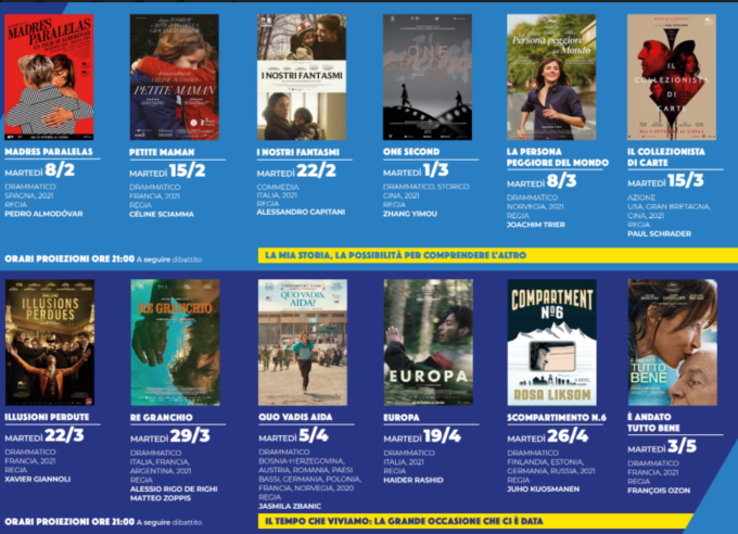 Nuovi filoni al cineforum del Nuovo Aquilone