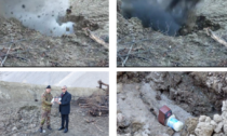 Fatta brillare la bomba ritrovata nel lago: le foto e il video dell'esplosione
