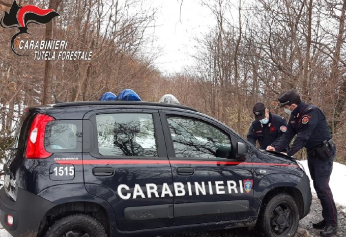 I Carabinieri della Forestale non lasciano Lecco