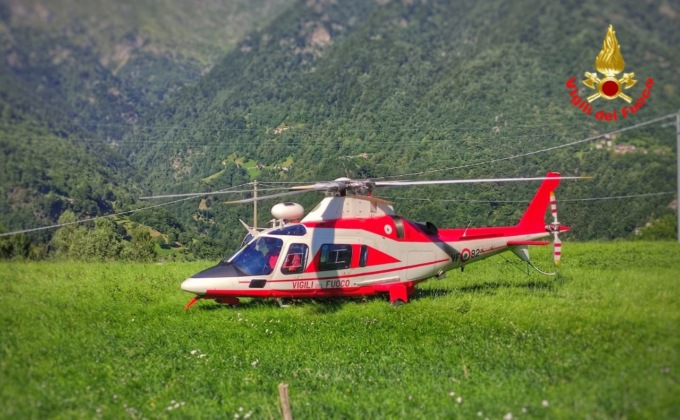 soccorso escursionista infortunata sul san Martino
