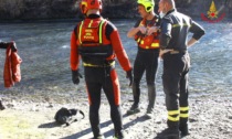 Donna di 75 anni salvata dalle acque dell'Adda