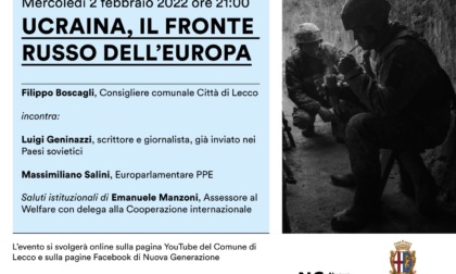 "Ucraina, il fronte russo dell'Europa", se ne parla  a Lecco