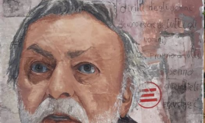 Giornata mondiale della giustizia Sociale: a Lecco il dipinto di Gino Strada