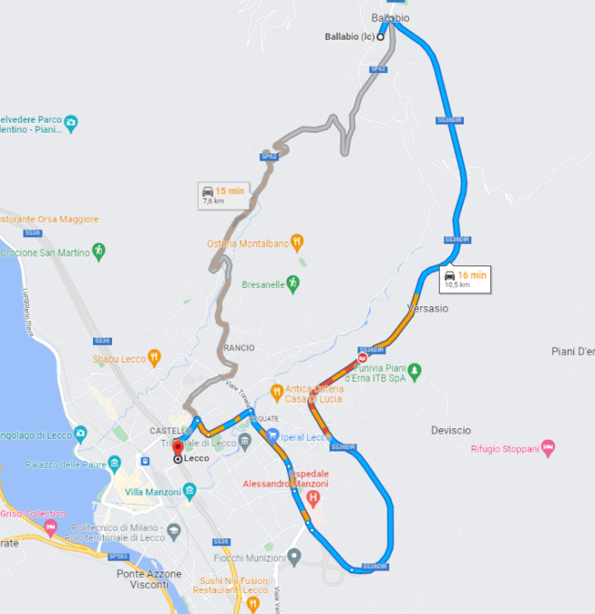 Incidente in galleria: temporaneamente chiusa la Lecco Ballabio