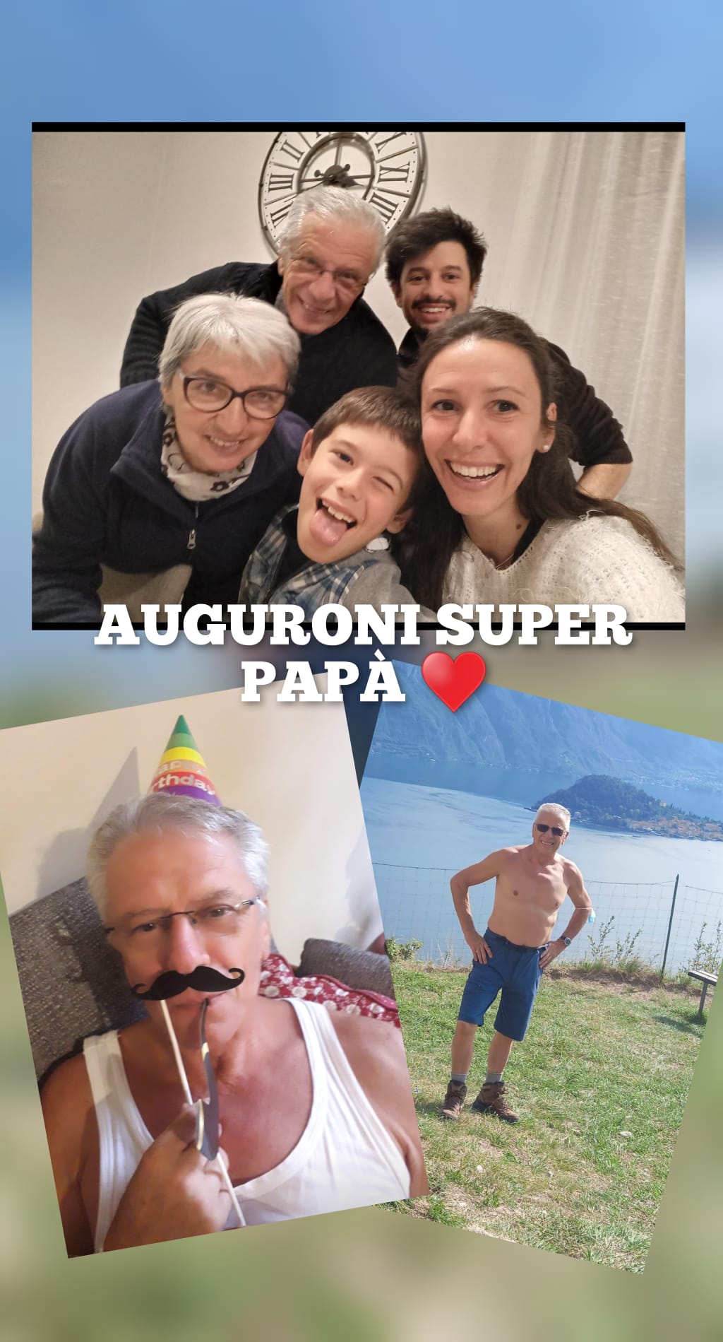 Papà Giorgio di Bulciago -Auguroni super papà