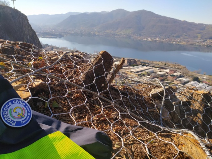 Ultimata a Chiuso la messa in sicurezza della parete rocciosa