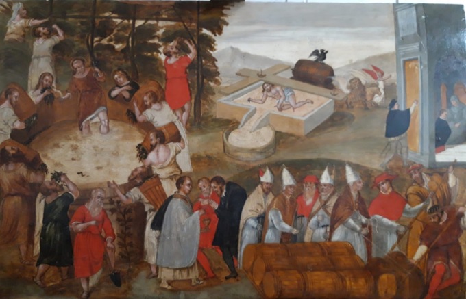 “Il dipinto svelato”: l’opera restaurata presentata a Villa Monastero