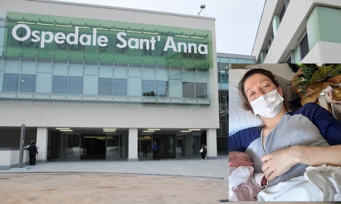 La mamma scappa dall’Ucraina, Maria è nata al Sant’Anna