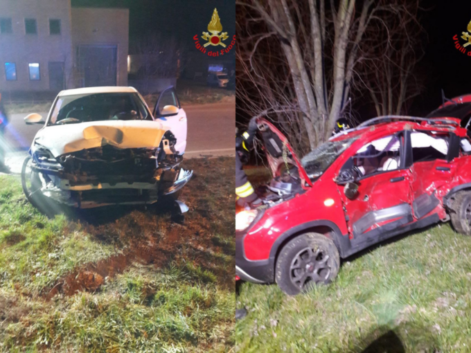 Violento incidente stradale a Sirone, coinvolte tre persone