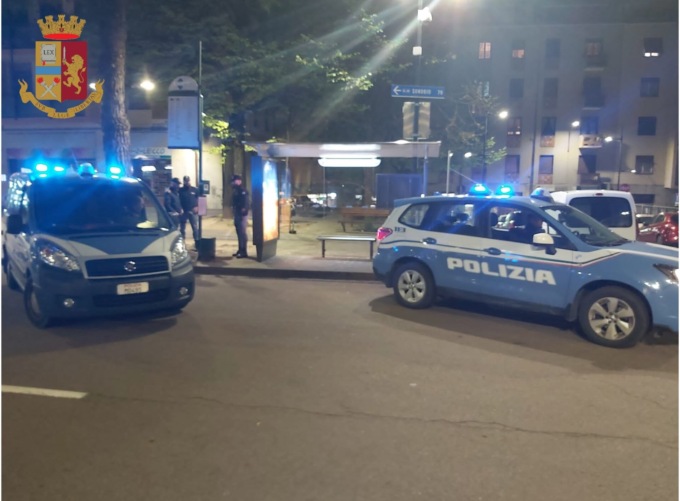viale turati controlli Polizia