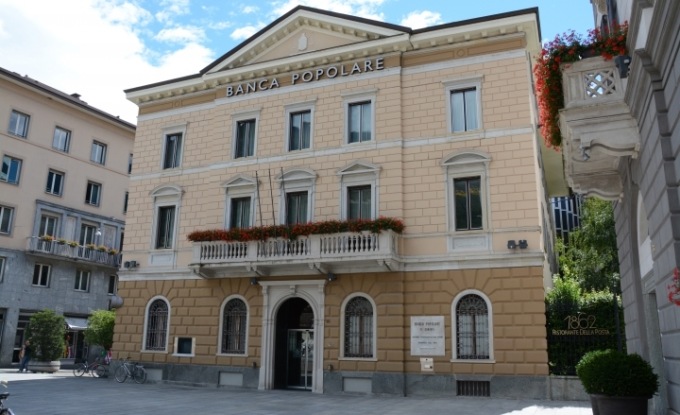 Unipol punta ad accrescere la partecipazione azionaria nella Banca Popolare di Sondrio