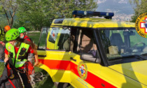 Si infortuna sul sentiero: salvato dal Soccorso Alpino