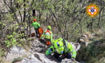 Precipita sul Monte Barro: salvata da un medico del Cnsas che stava facendo una escursione