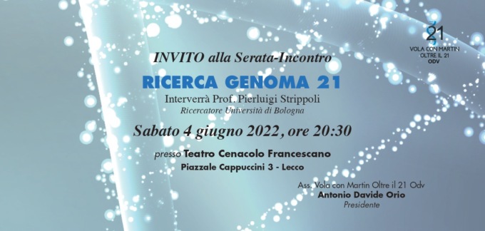 Appuntamento con il prof. Strippoli per parlare delle nuove prospettive di ricerca sulla Sindrome di Down