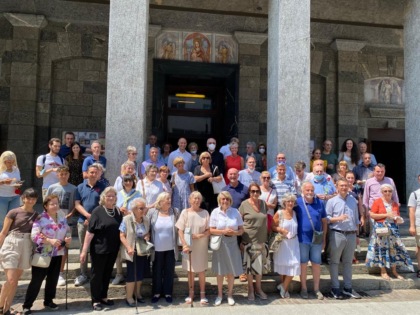 Monsignor Angelo Brizzolari celebra i suoi 50 anni di sacerdozio