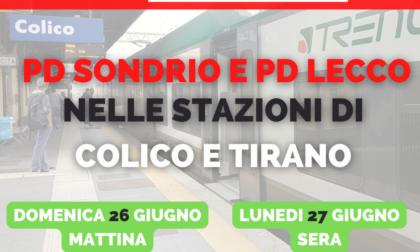 Presidi in stazione contro la chiusura della Colico Tirano