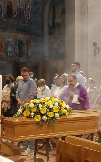 Cesare Perego funerali