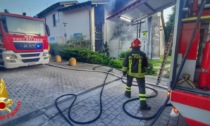 Lecco: incendio alla Chiesa Padre Pio in zona Meridiana