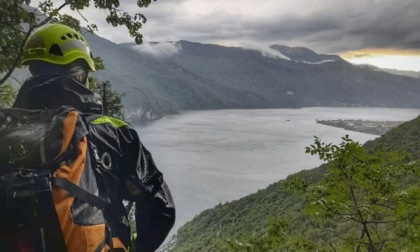 Colto dal maltempo improvviso: soccorso d'urgenza un ragazzo sul San Martino