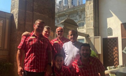 Indissolubile legame con la Valle: l'arcivescovo  Delpini incontra gli uomini del Soccorso Alpino