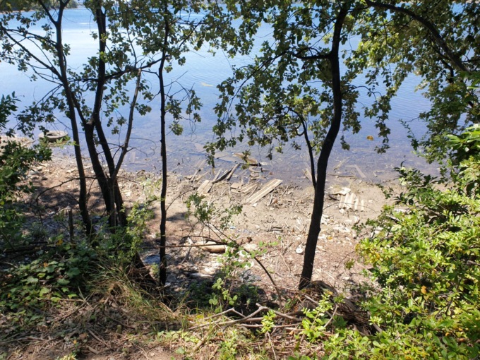 pulizia lago