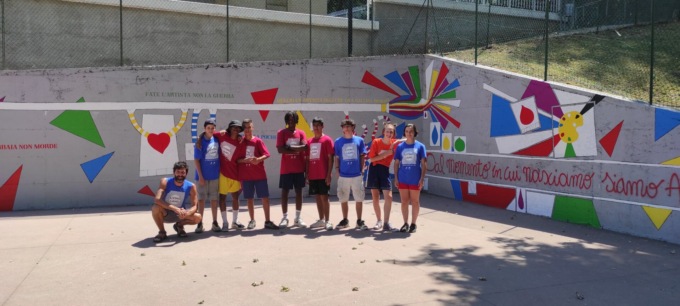 I ragazzi di Living Land cambiano il volto di un parco di San Giovanni